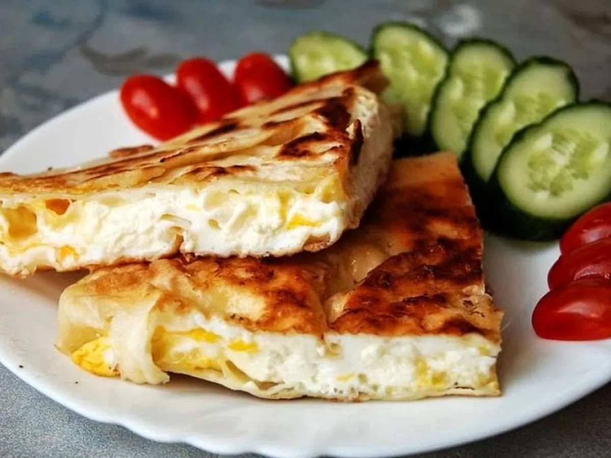 Tuxumli lavash